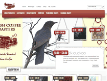 Tablet Screenshot of catfishcoffee.com
